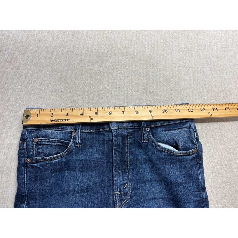 Mother Jeans Womens 24 Blue High Waisted Runaway Flare Tempted Again Stretch - Picture 8 of 11
